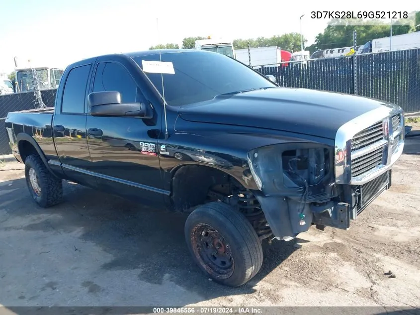 3D7KS28L69G521218 2009 Dodge Ram 2500 St