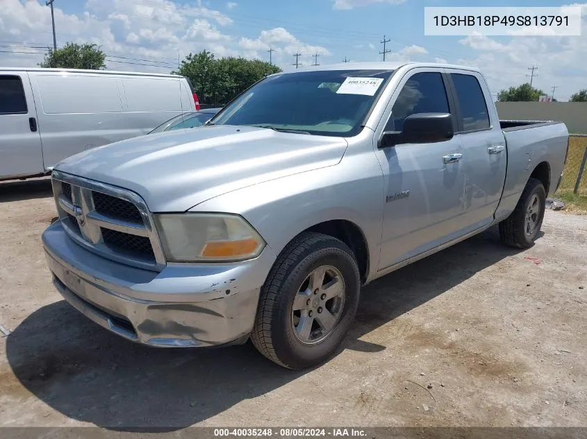 2009 Dodge Ram 1500 Slt/Sport/Trx VIN: 1D3HB18P49S813791 Lot: 40035248