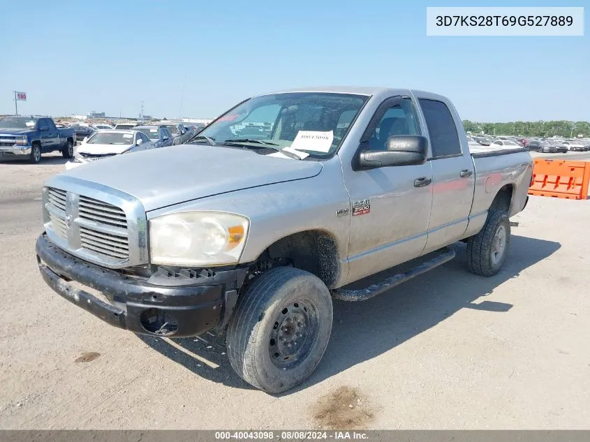 2009 Dodge Ram 2500 Slt VIN: 3D7KS28T69G527889 Lot: 40043098