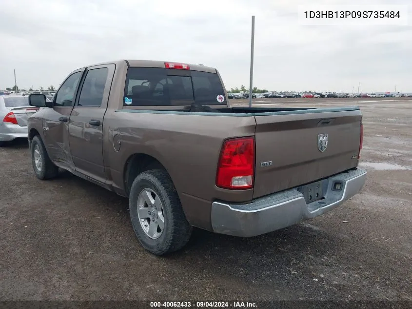 1D3HB13P09S735484 2009 Dodge Ram 1500 Slt/Sport/Trx