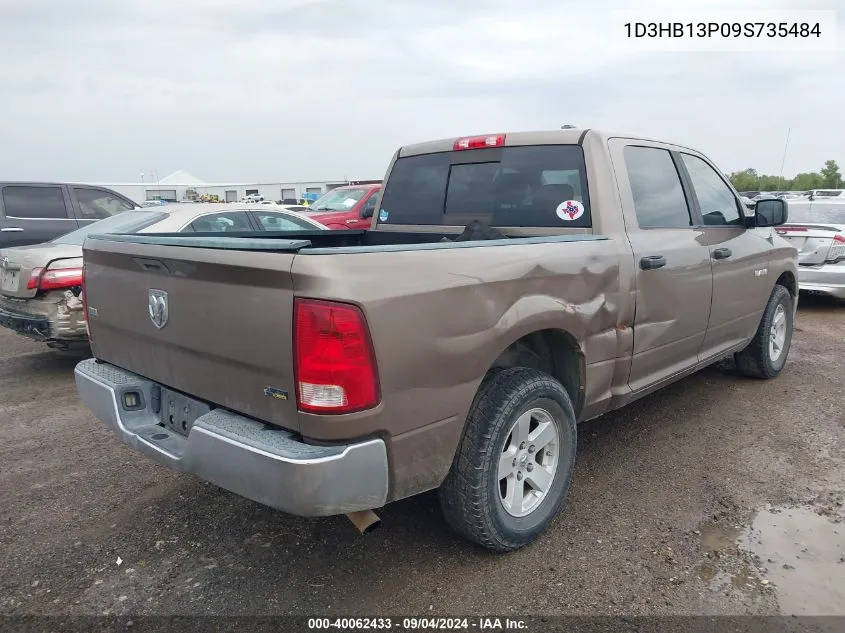 1D3HB13P09S735484 2009 Dodge Ram 1500 Slt/Sport/Trx