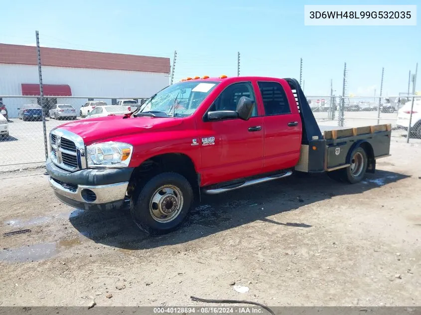 2009 Dodge Ram 3500 Hd Chassis St/Slt/Laramie VIN: 3D6WH48L99G532035 Lot: 40128894