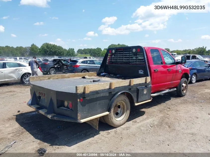 2009 Dodge Ram 3500 Hd Chassis St/Slt/Laramie VIN: 3D6WH48L99G532035 Lot: 40128894