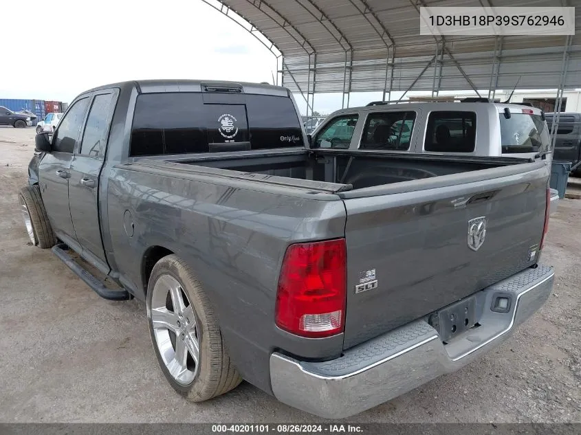 2009 Dodge Ram 1500 Slt/Sport/Trx VIN: 1D3HB18P39S762946 Lot: 40201101