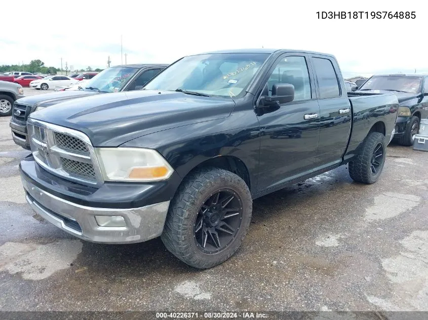 2009 Dodge Ram 1500 Slt/Sport/Trx VIN: 1D3HB18T19S764885 Lot: 40226371