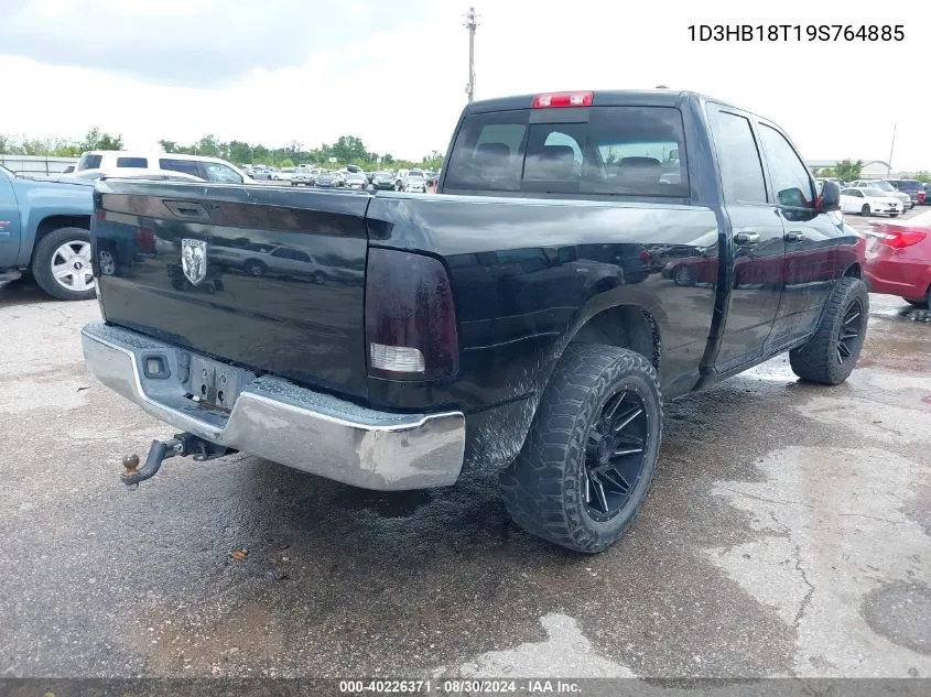 2009 Dodge Ram 1500 Slt/Sport/Trx VIN: 1D3HB18T19S764885 Lot: 40226371