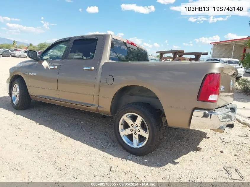 1D3HB13T19S743140 2009 Dodge Ram 1500