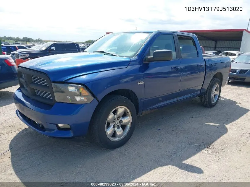 2009 Dodge Ram 1500 Slt/Sport VIN: 1D3HV13T79J513020 Lot: 40299823