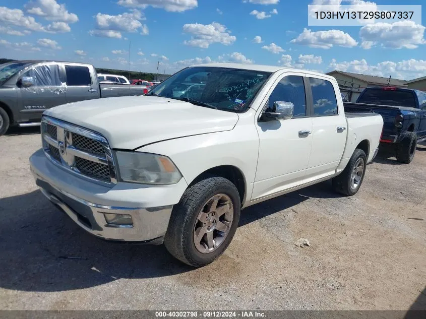 2009 Dodge Ram 1500 Laramie VIN: 1D3HV13T29S807337 Lot: 40302798