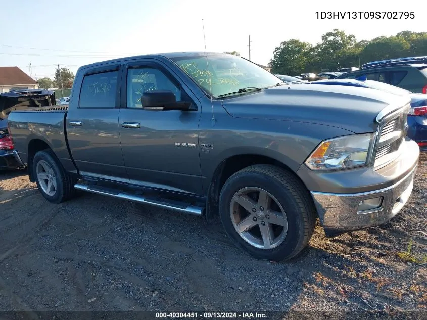 2009 Dodge Ram 1500 Slt/Sport/Trx VIN: 1D3HV13T09S702795 Lot: 40304451