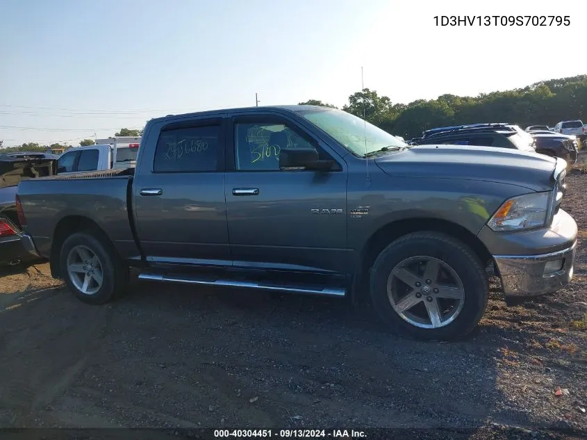 2009 Dodge Ram 1500 Slt/Sport/Trx VIN: 1D3HV13T09S702795 Lot: 40304451