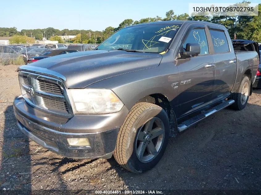 2009 Dodge Ram 1500 Slt/Sport/Trx VIN: 1D3HV13T09S702795 Lot: 40304451