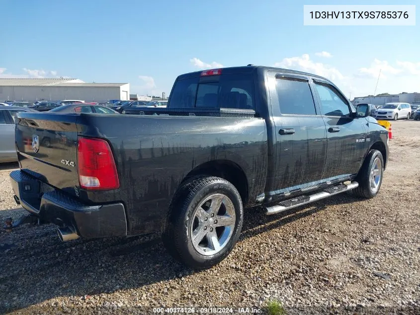 2009 Dodge Ram 1500 Slt/Sport/Trx VIN: 1D3HV13TX9S785376 Lot: 40374126