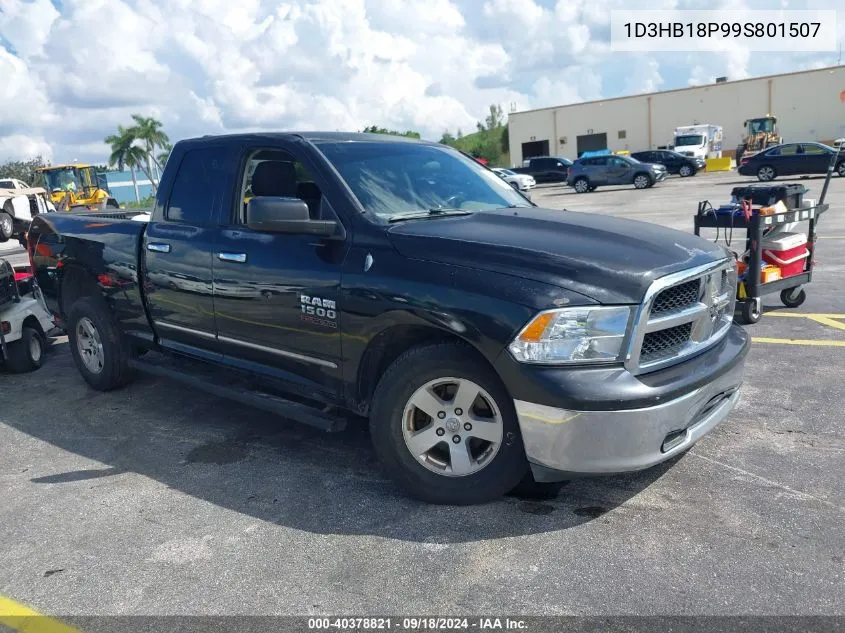 2009 Dodge Ram 1500 Slt/Sport/Trx VIN: 1D3HB18P99S801507 Lot: 40378821