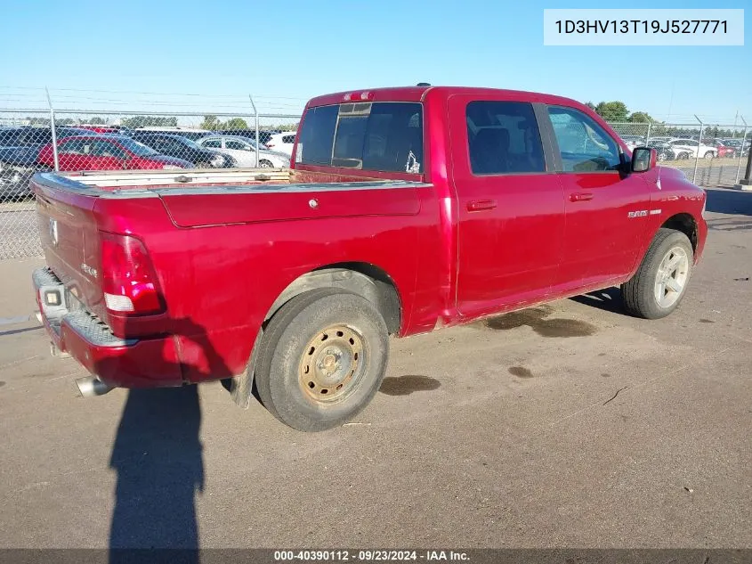 2009 Dodge Ram 1500 VIN: 1D3HV13T19J527771 Lot: 40390112