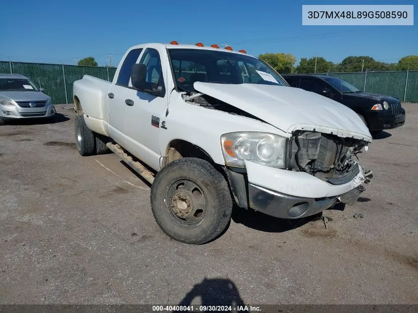 2009 Dodge Ram 3500 Slt VIN: 3D7MX48L89G508590 Lot: 40408041