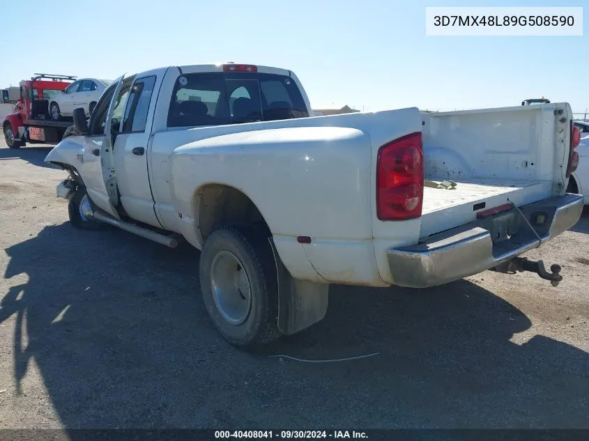 2009 Dodge Ram 3500 Slt VIN: 3D7MX48L89G508590 Lot: 40408041