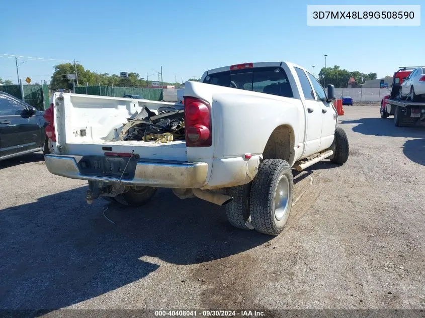 2009 Dodge Ram 3500 Slt VIN: 3D7MX48L89G508590 Lot: 40408041