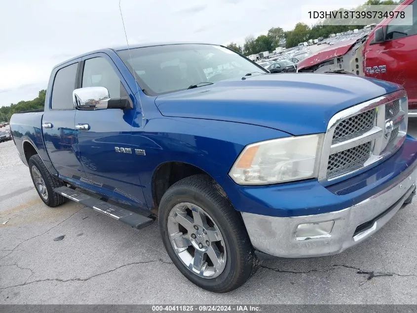 2009 Dodge Ram 1500 Laramie VIN: 1D3HV13T39S734978 Lot: 40411825