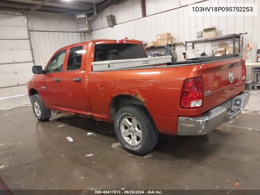 1D3HV18P09S752253 2009 Dodge Ram 1500 Slt/Sport/Trx