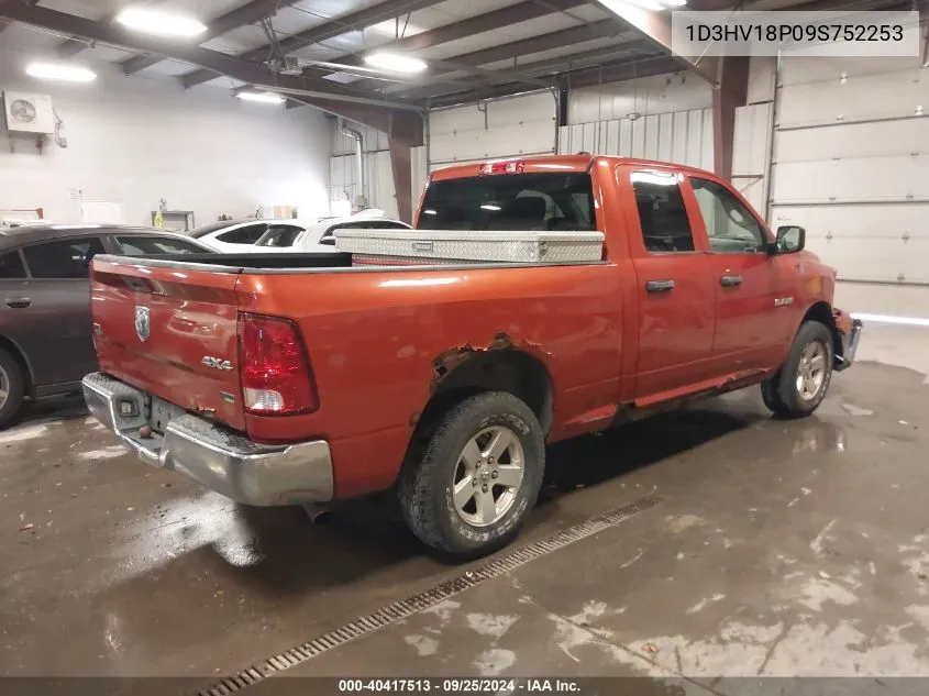 1D3HV18P09S752253 2009 Dodge Ram 1500 Slt/Sport/Trx