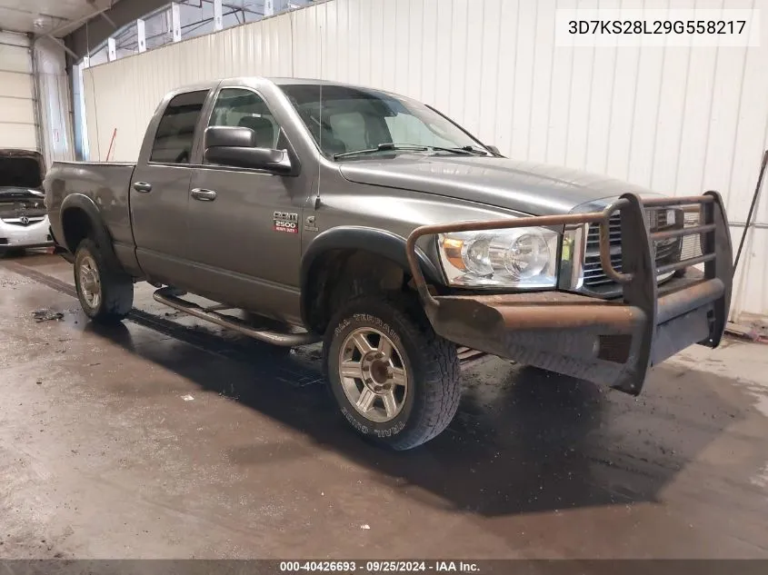 3D7KS28L29G558217 2009 Dodge Ram 2500 Slt