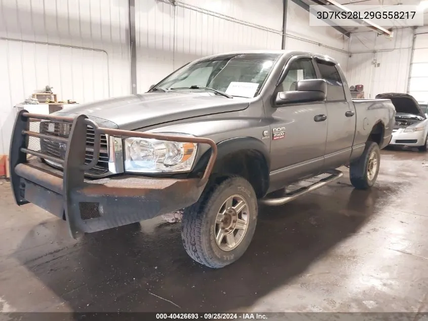 3D7KS28L29G558217 2009 Dodge Ram 2500 Slt