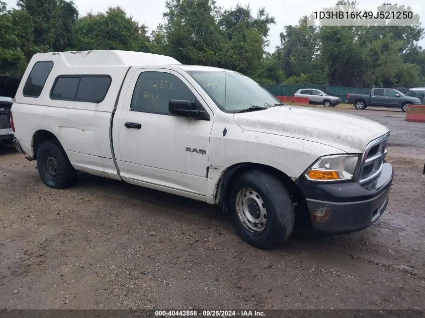 2009 Dodge Ram 1500 St VIN: 1D3HB16K49J521250 Lot: 40442858