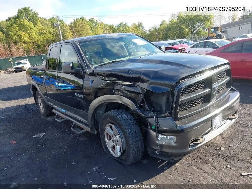 2009 Dodge Ram 1500 Slt/Sport/Trx VIN: 1D3HV18P49S795204 Lot: 40461367