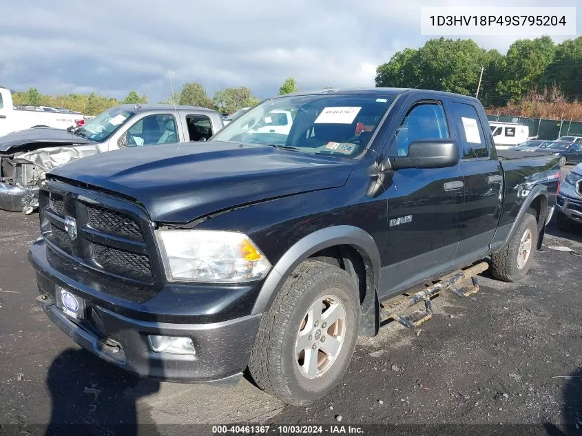 2009 Dodge Ram 1500 Slt/Sport/Trx VIN: 1D3HV18P49S795204 Lot: 40461367