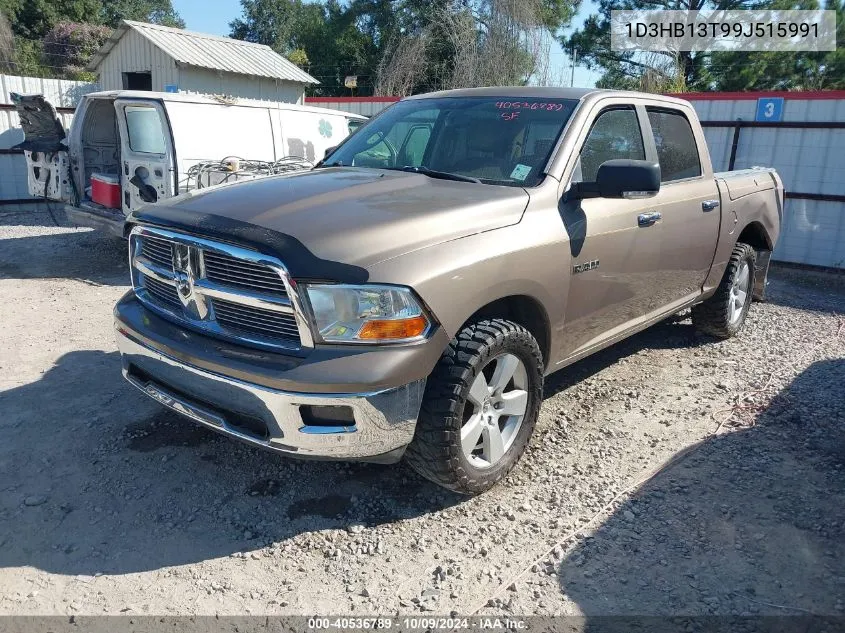 2009 Dodge Ram 1500 Slt/Sport/Trx VIN: 1D3HB13T99J515991 Lot: 40536789