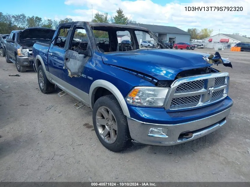 2009 Dodge Ram 1500 Laramie VIN: 1D3HV13T79S792320 Lot: 40571824