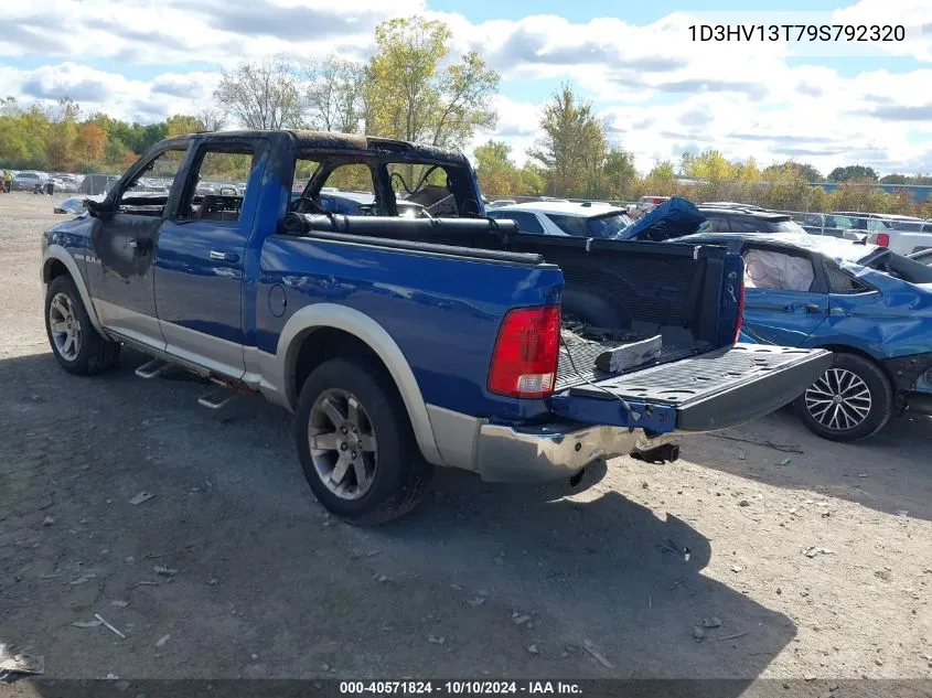 2009 Dodge Ram 1500 Laramie VIN: 1D3HV13T79S792320 Lot: 40571824