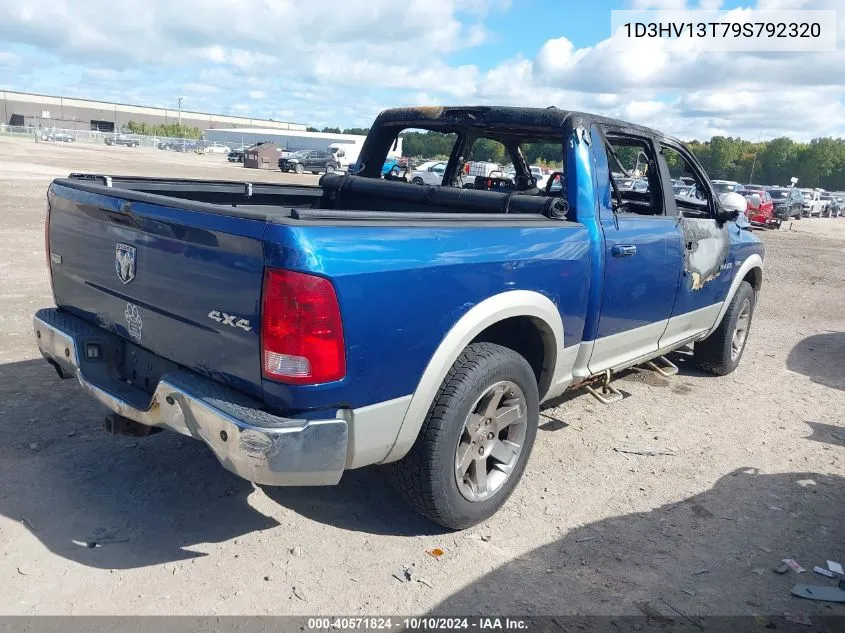 2009 Dodge Ram 1500 Laramie VIN: 1D3HV13T79S792320 Lot: 40571824