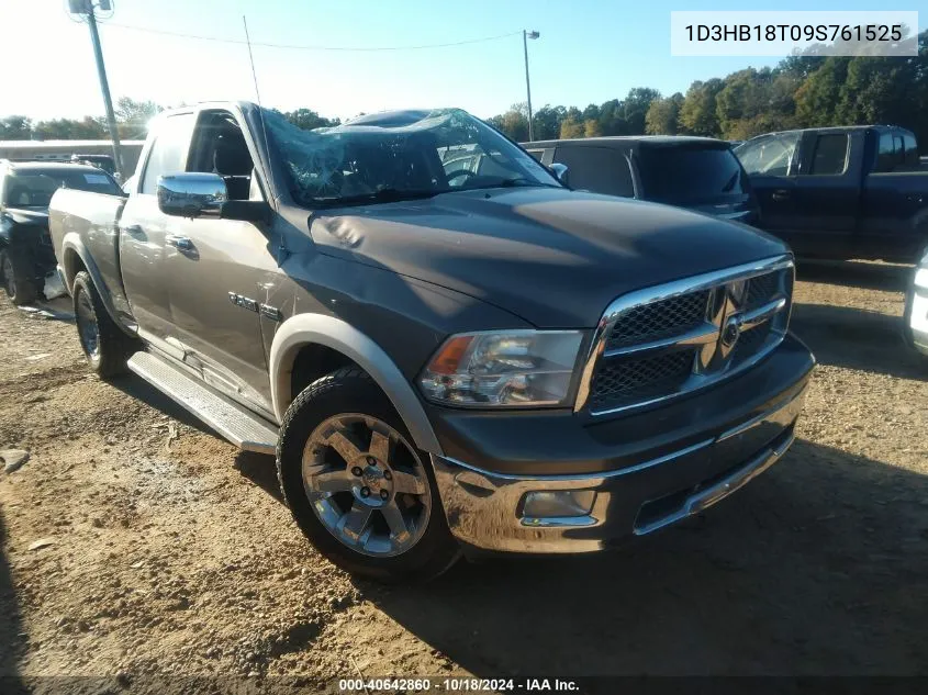 2009 Dodge Ram 1500 Laramie VIN: 1D3HB18T09S761525 Lot: 40642860