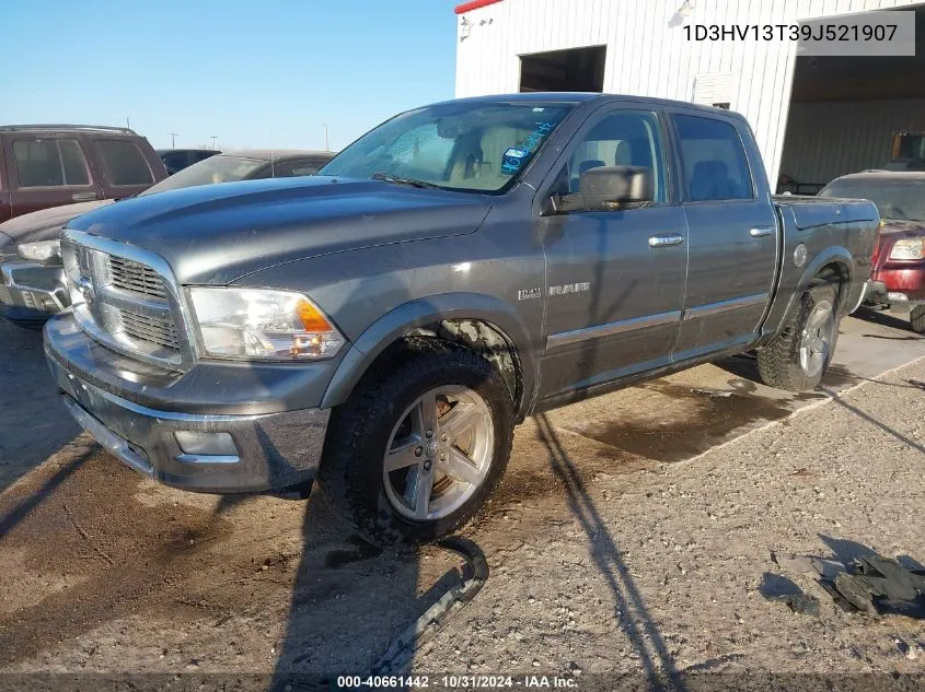 2009 Dodge Ram 1500 Slt/Sport/Trx VIN: 1D3HV13T39J521907 Lot: 40661442