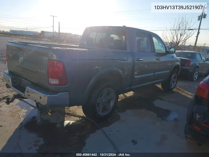 2009 Dodge Ram 1500 Slt/Sport/Trx VIN: 1D3HV13T39J521907 Lot: 40661442