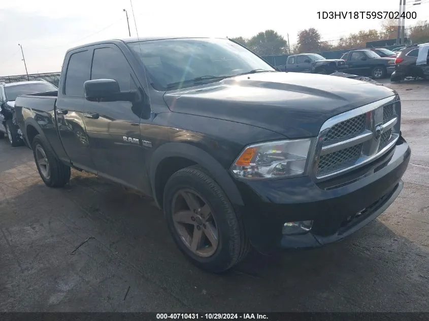 1D3HV18T59S702400 2009 Dodge Ram 1500 Slt/Sport/Trx