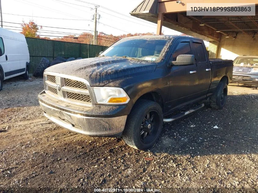 2009 Dodge Ram 1500 Slt/Sport/Trx VIN: 1D3HV18P99S803863 Lot: 40722911