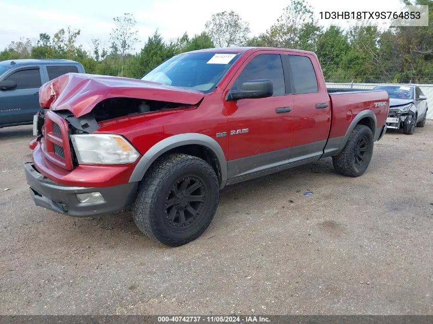 2009 Dodge Ram 1500 Slt/Sport/Trx VIN: 1D3HB18TX9S764853 Lot: 40742737