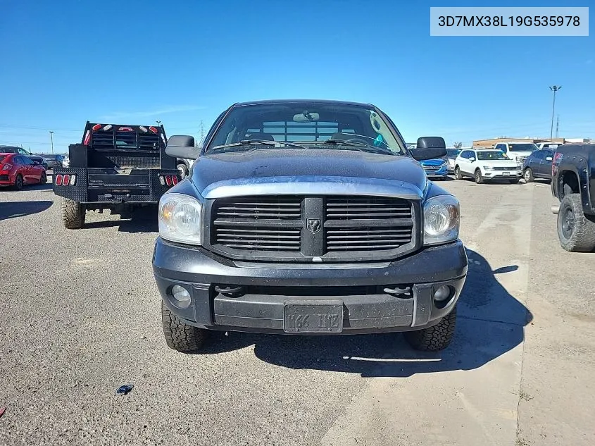 2009 Dodge Ram 3500 Laramie VIN: 3D7MX38L19G535978 Lot: 40757085