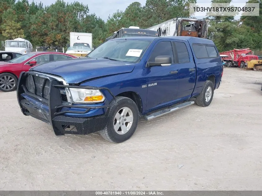 2009 Dodge Ram 1500 Slt/Sport/Trx VIN: 1D3HV18TX9S704837 Lot: 40781940