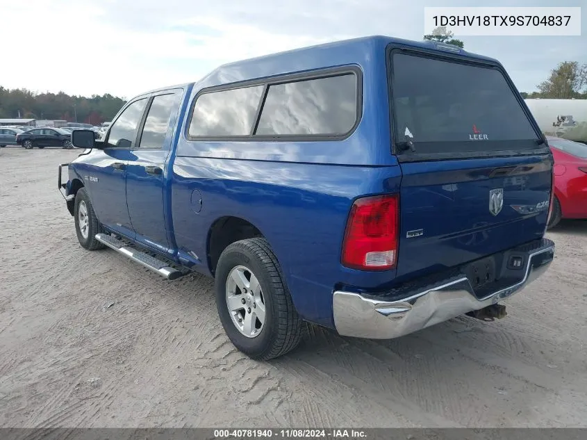 2009 Dodge Ram 1500 Slt/Sport/Trx VIN: 1D3HV18TX9S704837 Lot: 40781940