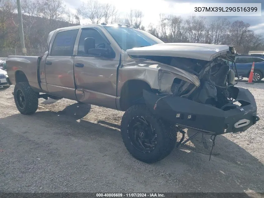 2009 Dodge Ram 3500 Laramie VIN: 3D7MX39L29G516399 Lot: 40805609