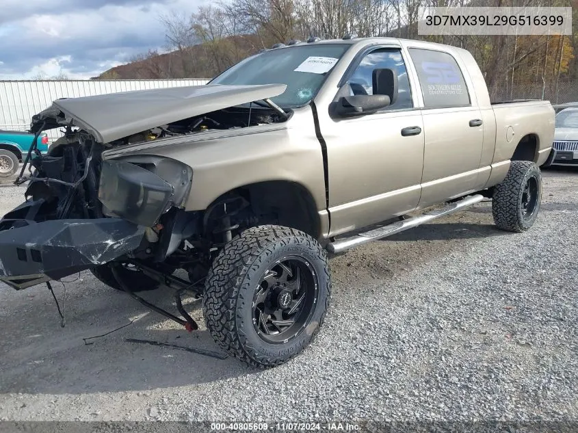 2009 Dodge Ram 3500 Laramie VIN: 3D7MX39L29G516399 Lot: 40805609