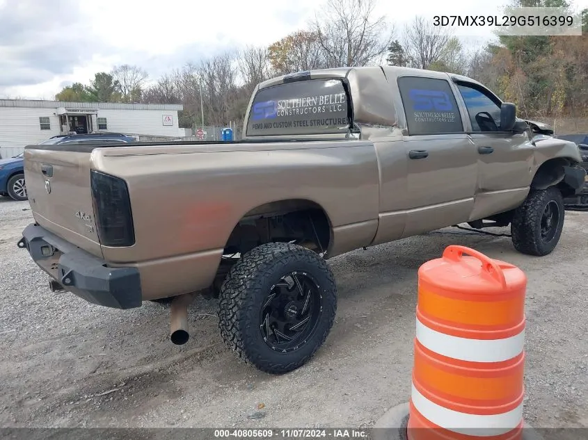 2009 Dodge Ram 3500 Laramie VIN: 3D7MX39L29G516399 Lot: 40805609