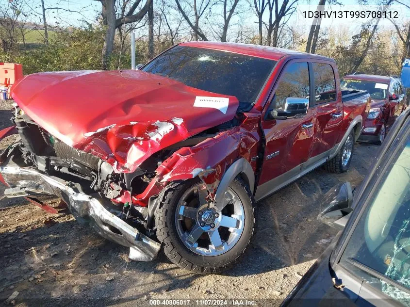 2009 Dodge Ram 1500 Laramie VIN: 1D3HV13T99S708112 Lot: 40806017