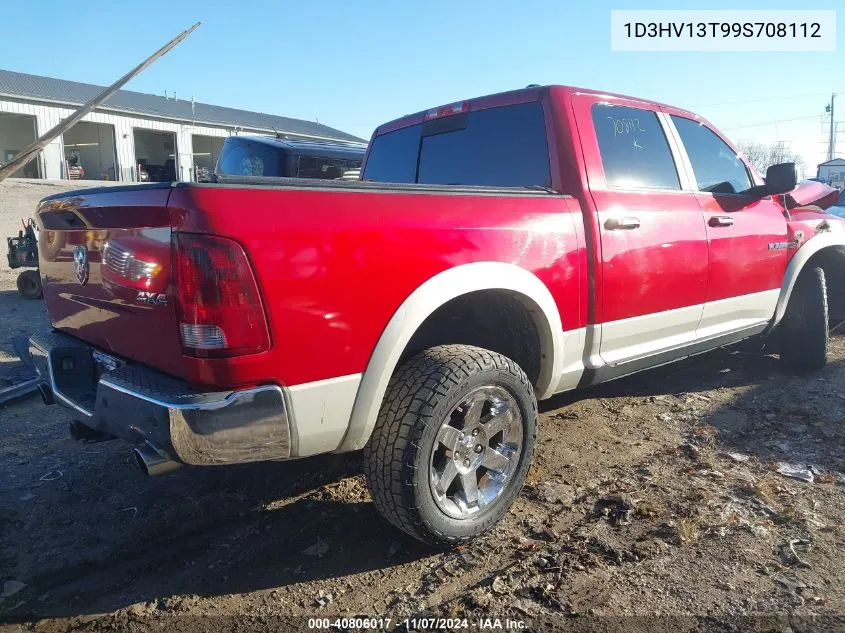 2009 Dodge Ram 1500 Laramie VIN: 1D3HV13T99S708112 Lot: 40806017