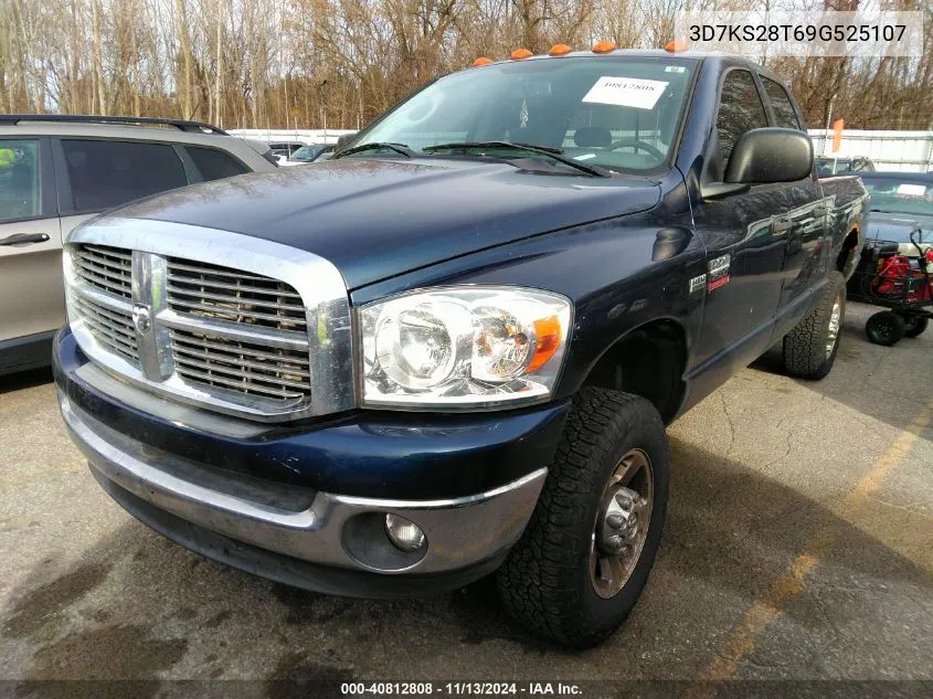 2009 Dodge Ram 2500 Slt VIN: 3D7KS28T69G525107 Lot: 40812808