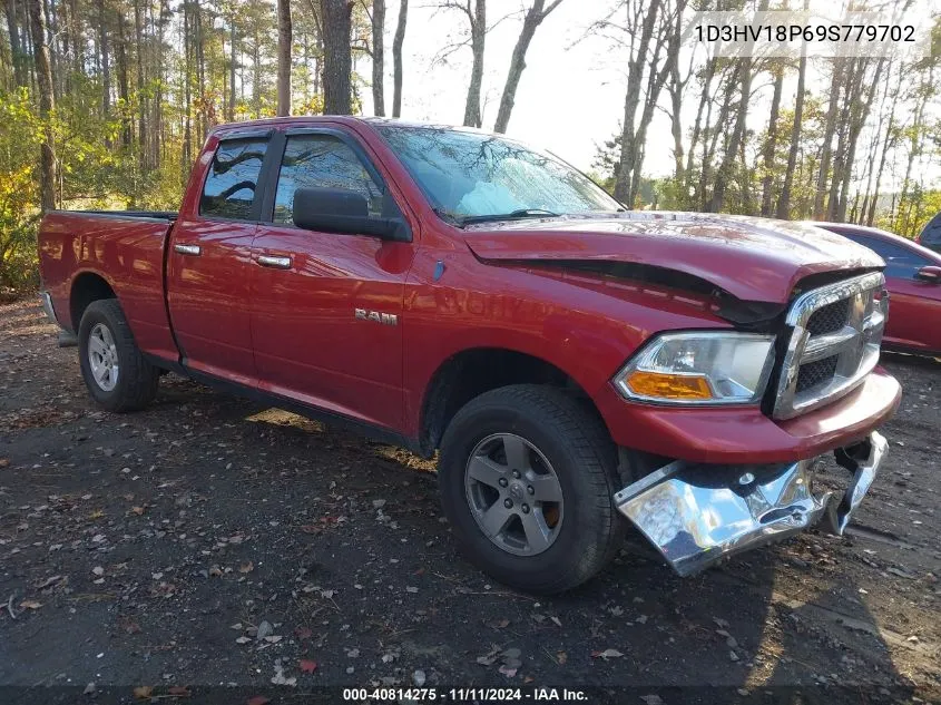 2009 Dodge Ram 1500 Slt/Sport/Trx VIN: 1D3HV18P69S779702 Lot: 40814275